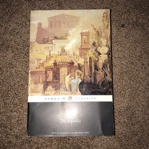 Barely used college book. “Plato The Republic “